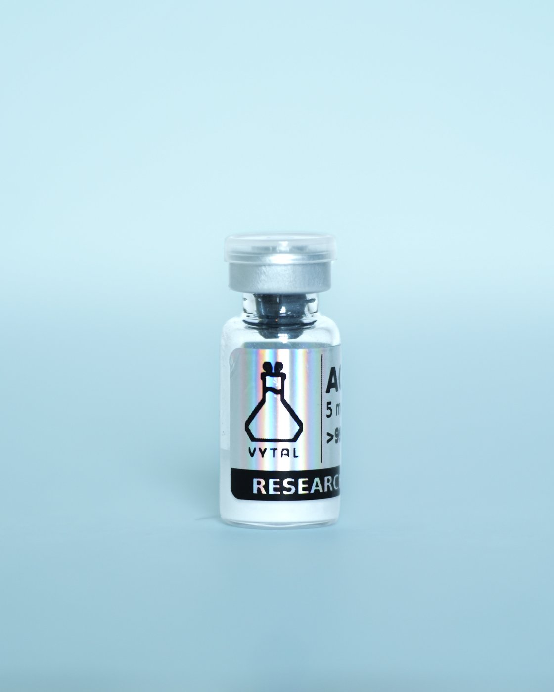 AOD-9604 Research Peptide — sealed vial in branded Vytal Research box