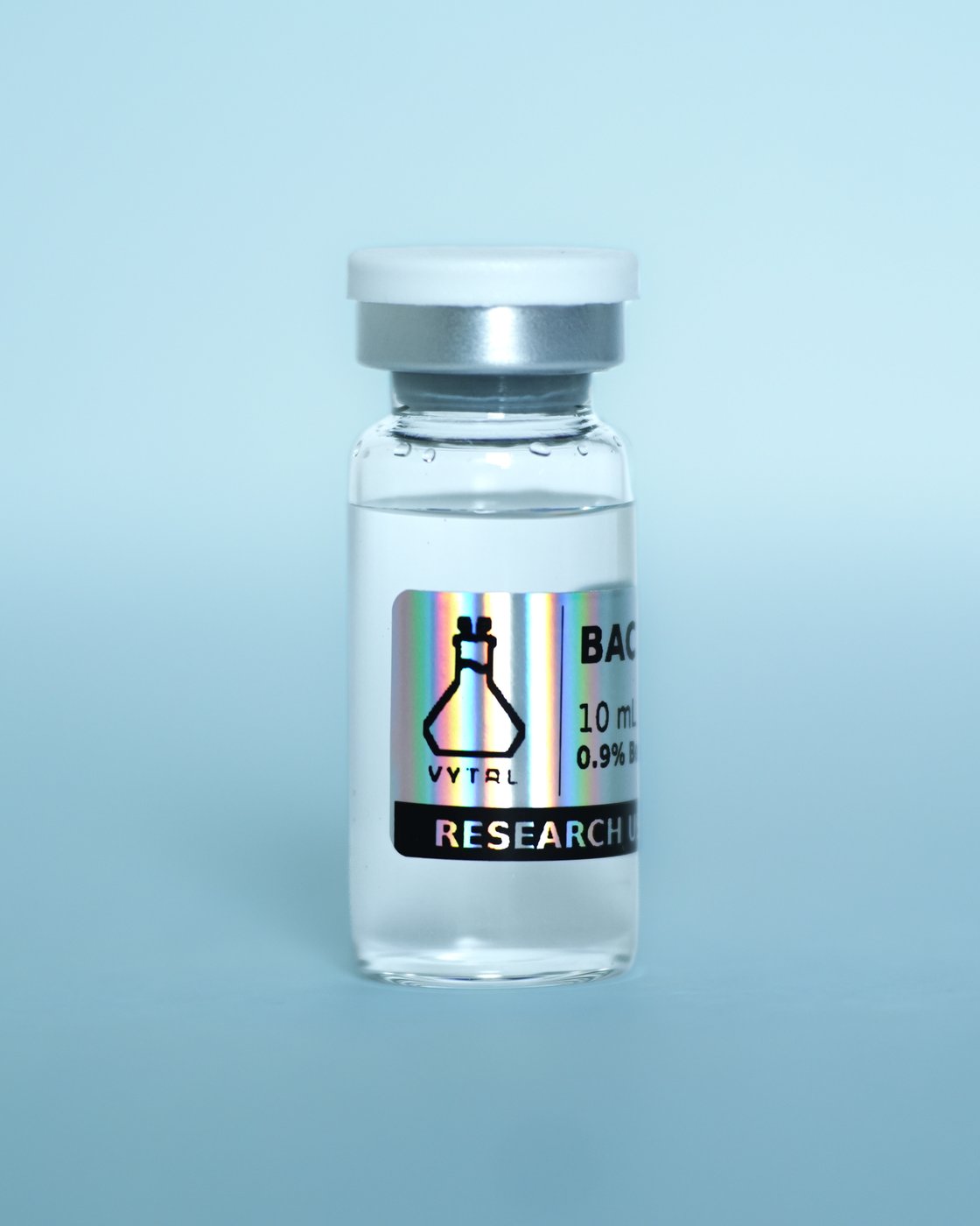 Bacteriostatic Water (BAC Water) — sealed vial in branded Vytal Research box