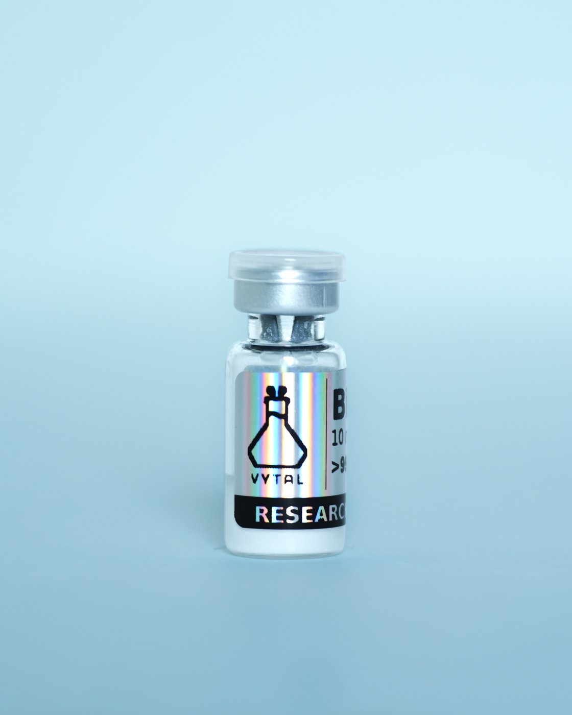 BPC-157 Research Peptide — sealed vial in branded Vytal Research box