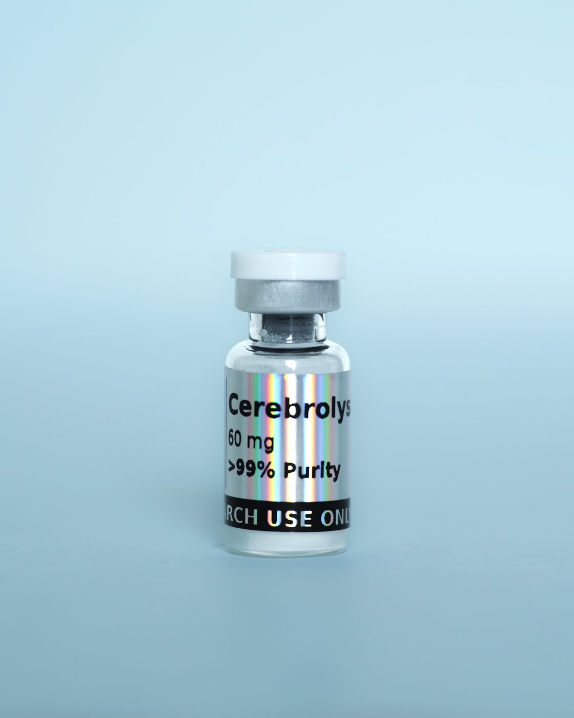 Cerebrolysin Research Peptide — sealed vial, label detail