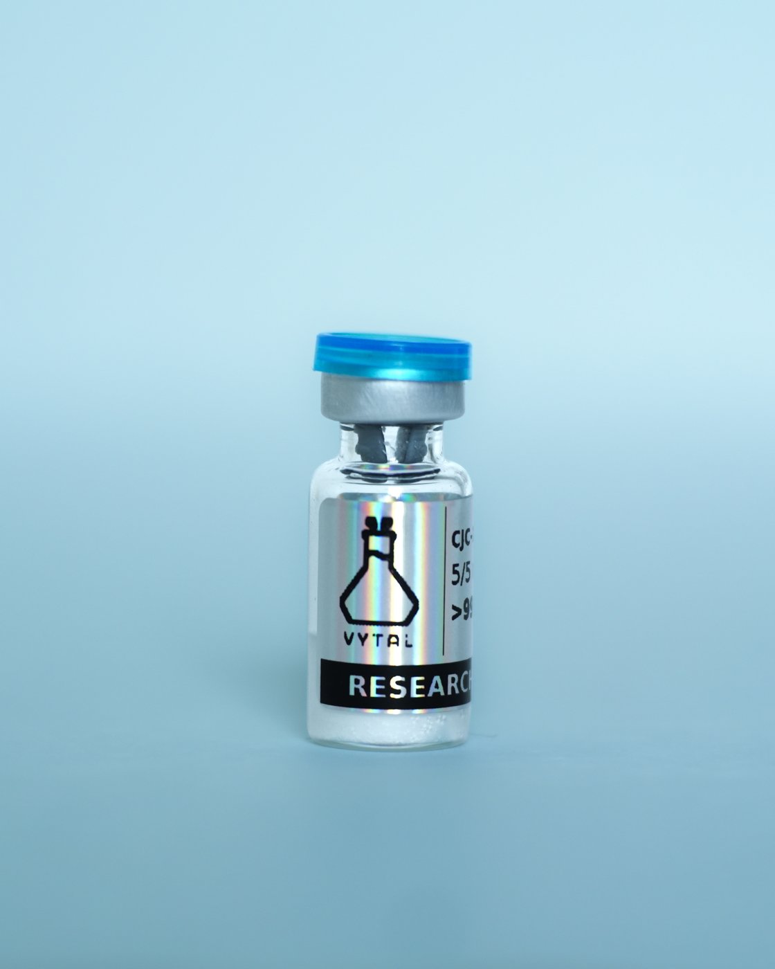 CJC-1295 + Ipamorelin Blend Research Peptide — sealed vial in branded Vytal Research box