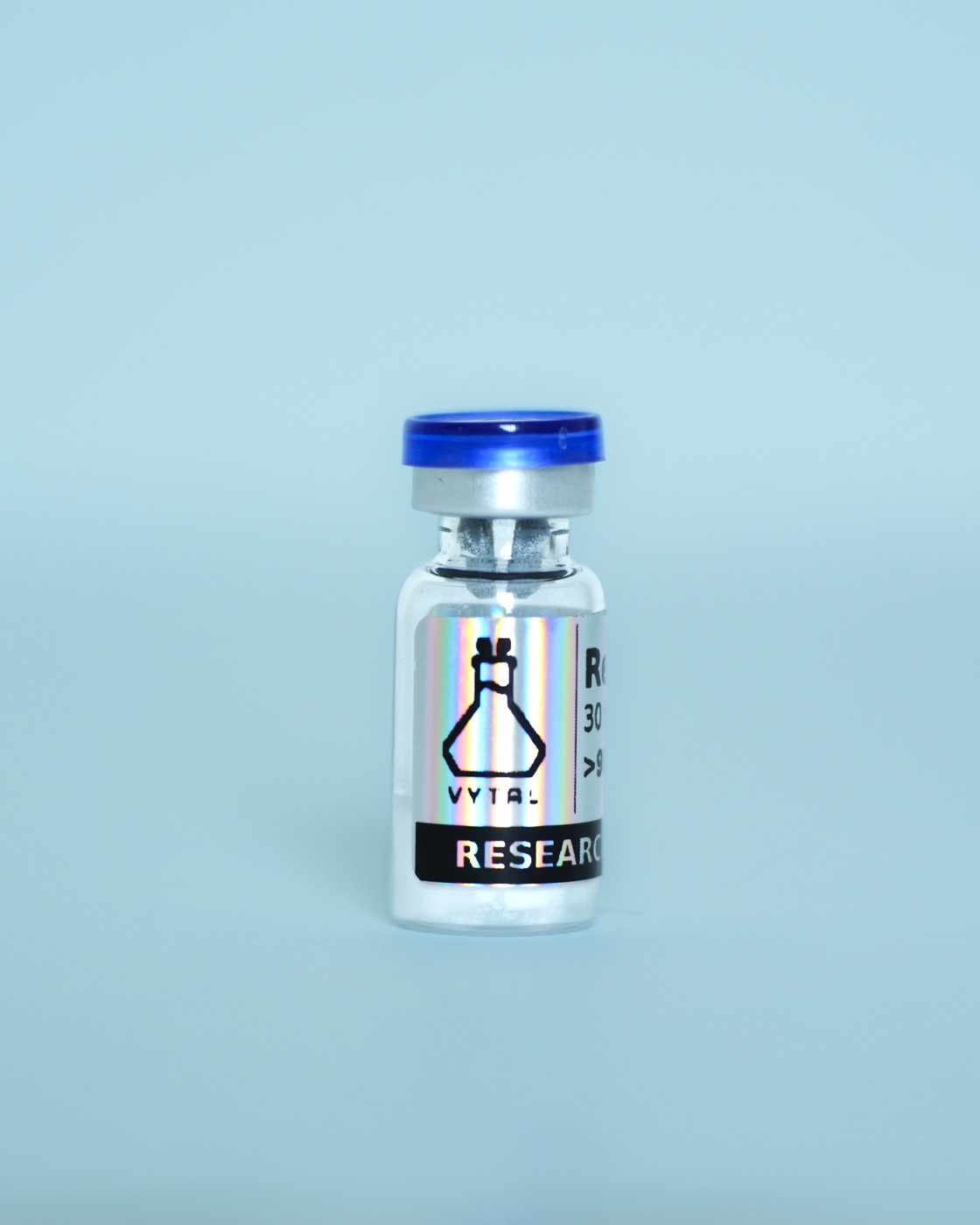 RT-3 — sealed vial, VYTAL logo
