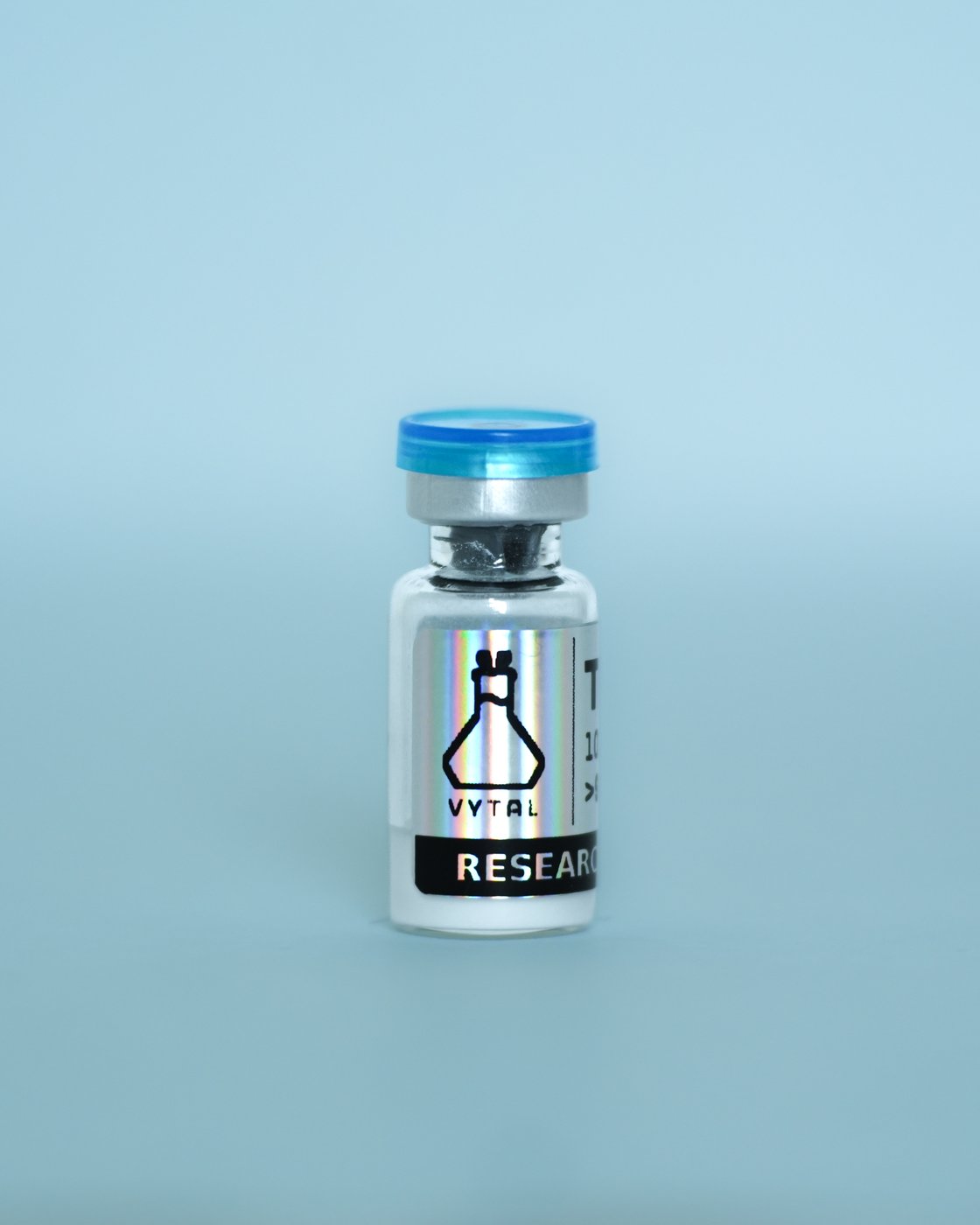 TB-500 Research Peptide — sealed vial in branded Vytal Research box