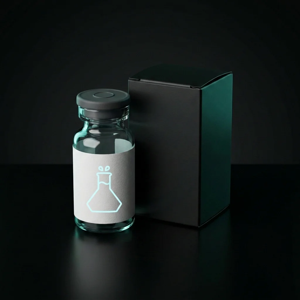 BPC-157 Research Peptide — sealed vial in branded Vytal Research box
