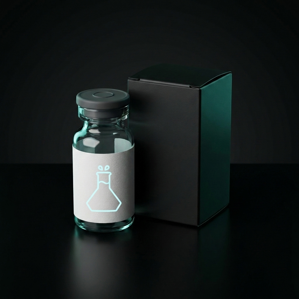 Vytal Research branded vial and box
